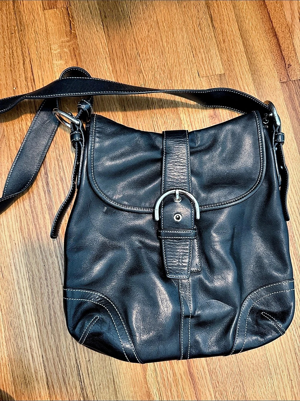 Coach Soho Flap Crossbody Bag (Style #9480)